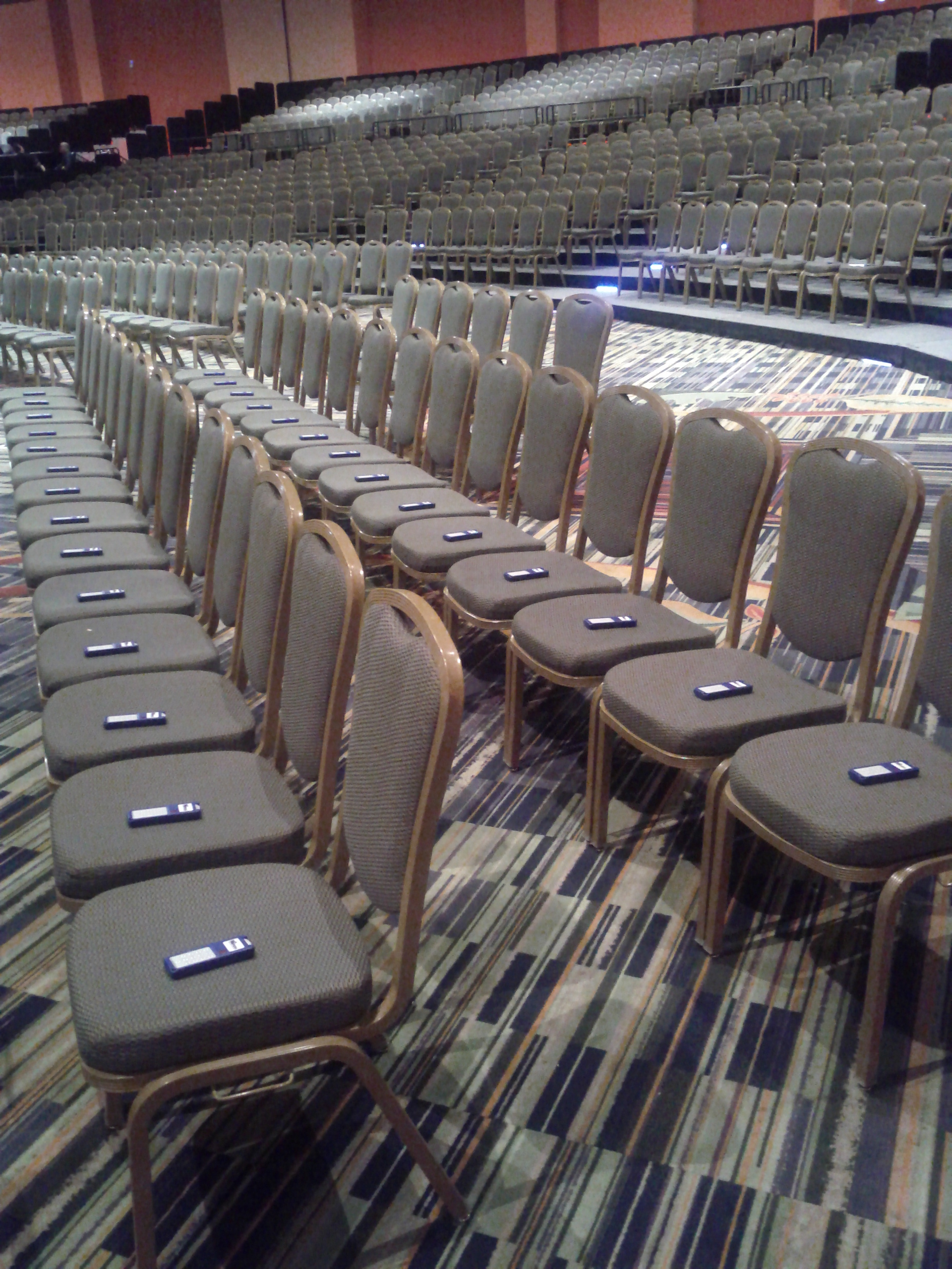 Audience Response Keypads at a Large Meeting