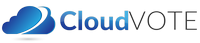 CloudVOTE Mobile Polling App Logo CloudVOTE Mobile Polling App Logo