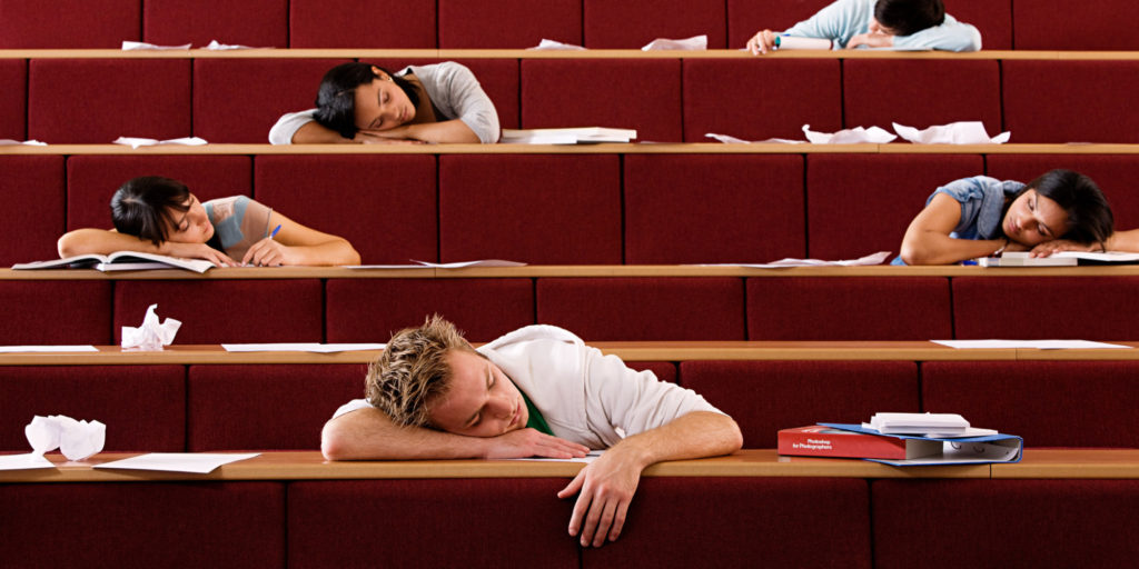 Classroom Response System (fighting sleeping students) Classroom Response System