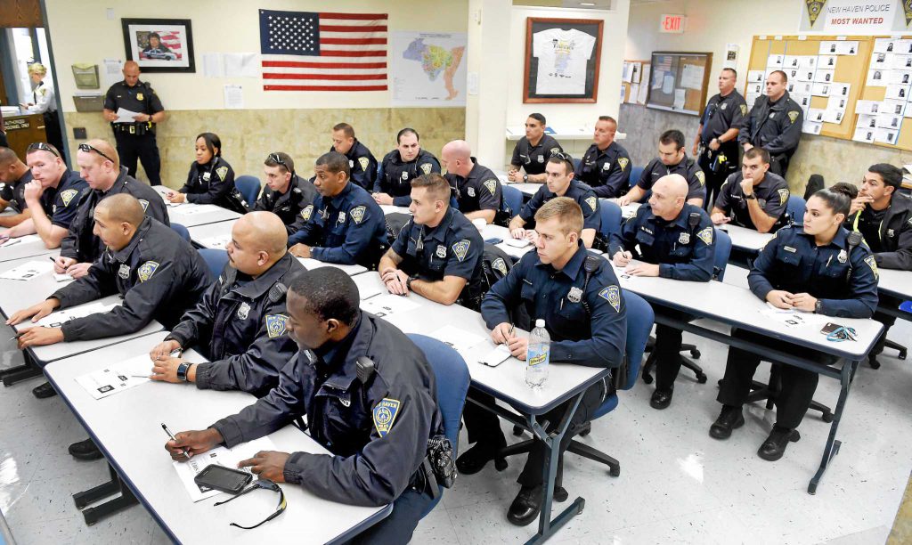 Police training classroom response system
