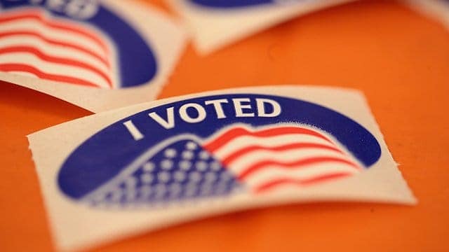 I Voted Sticker I Voted Sticker