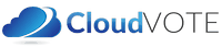 CloudVOTE Logo Blue CloudVOTE Logo Blue