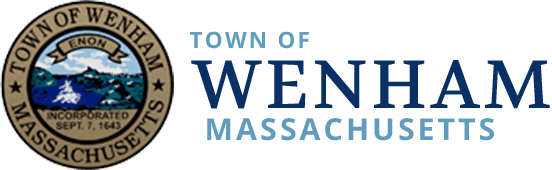 Wenham Town Logo and Title Wenham Town Logo and Title