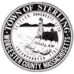 Sterling Massachusetts Town Seal B&W