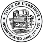 Town of Uxbridge Logo Seal Black & White
