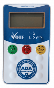 EZ-VOTE ADA Compatible Clicker for Visually Impaired EZ-VOTE ADA Compatible Clicker for Visually Impaired