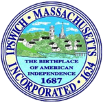 Ipswich Massachusetts Town Seal