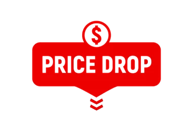Price Drop - Lower Price Tag
