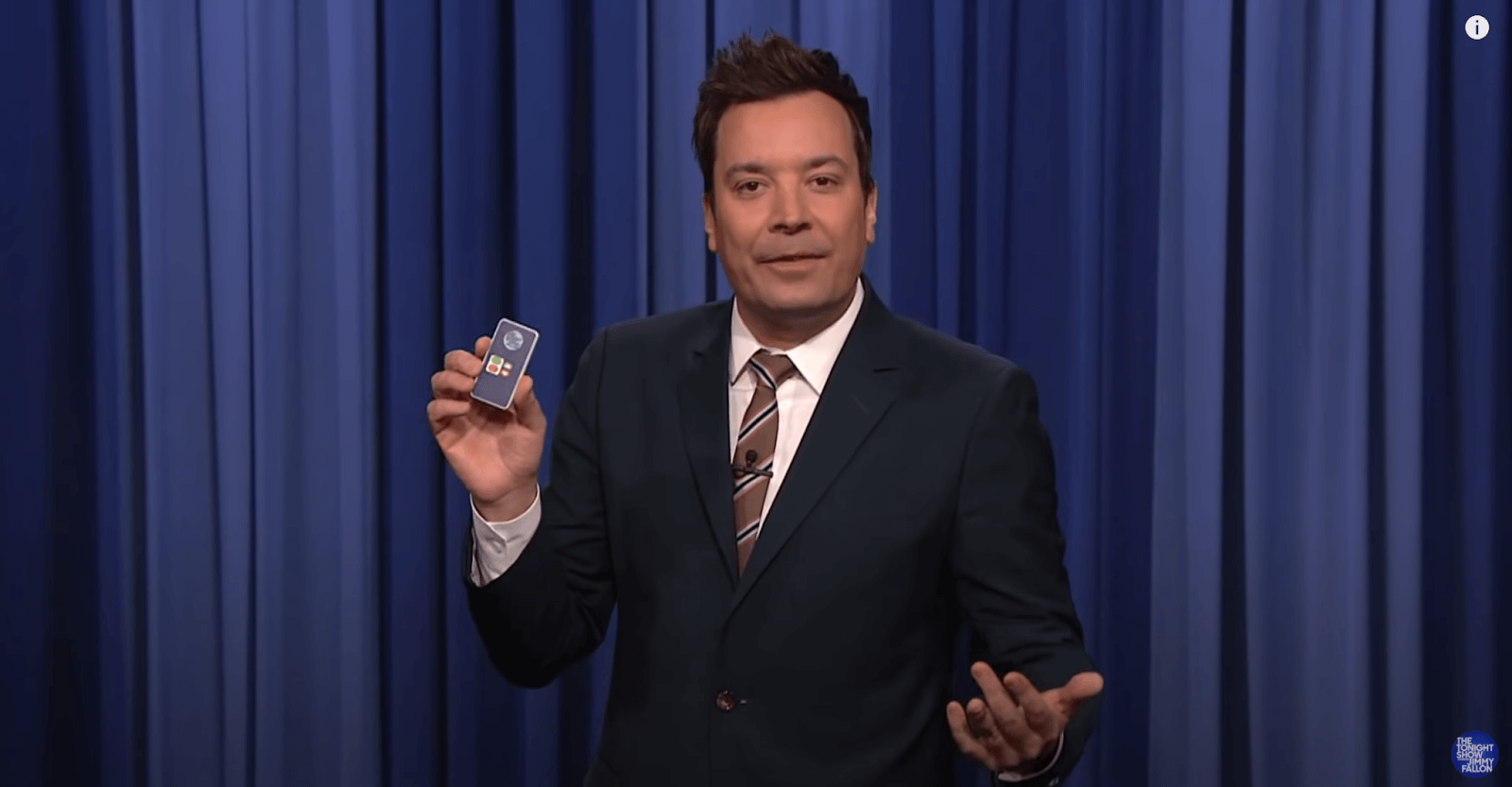 Jimmy Fallon with Voting Keypad