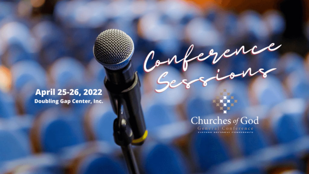 Churches of God Conference Sessions Banner