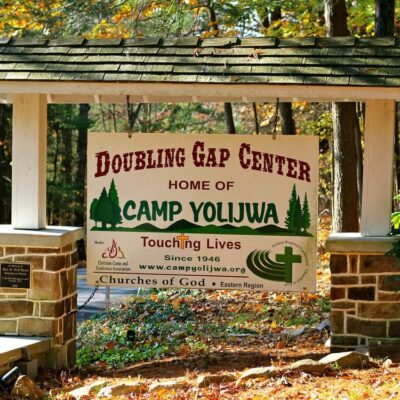 Doubling Gap Center Sign