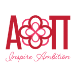 Alpha Omicron Pi Inspire Ambition Logo