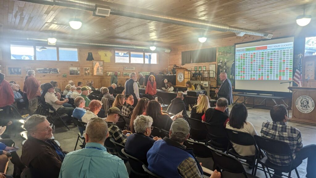 Rehoboth Town Meeting Voting