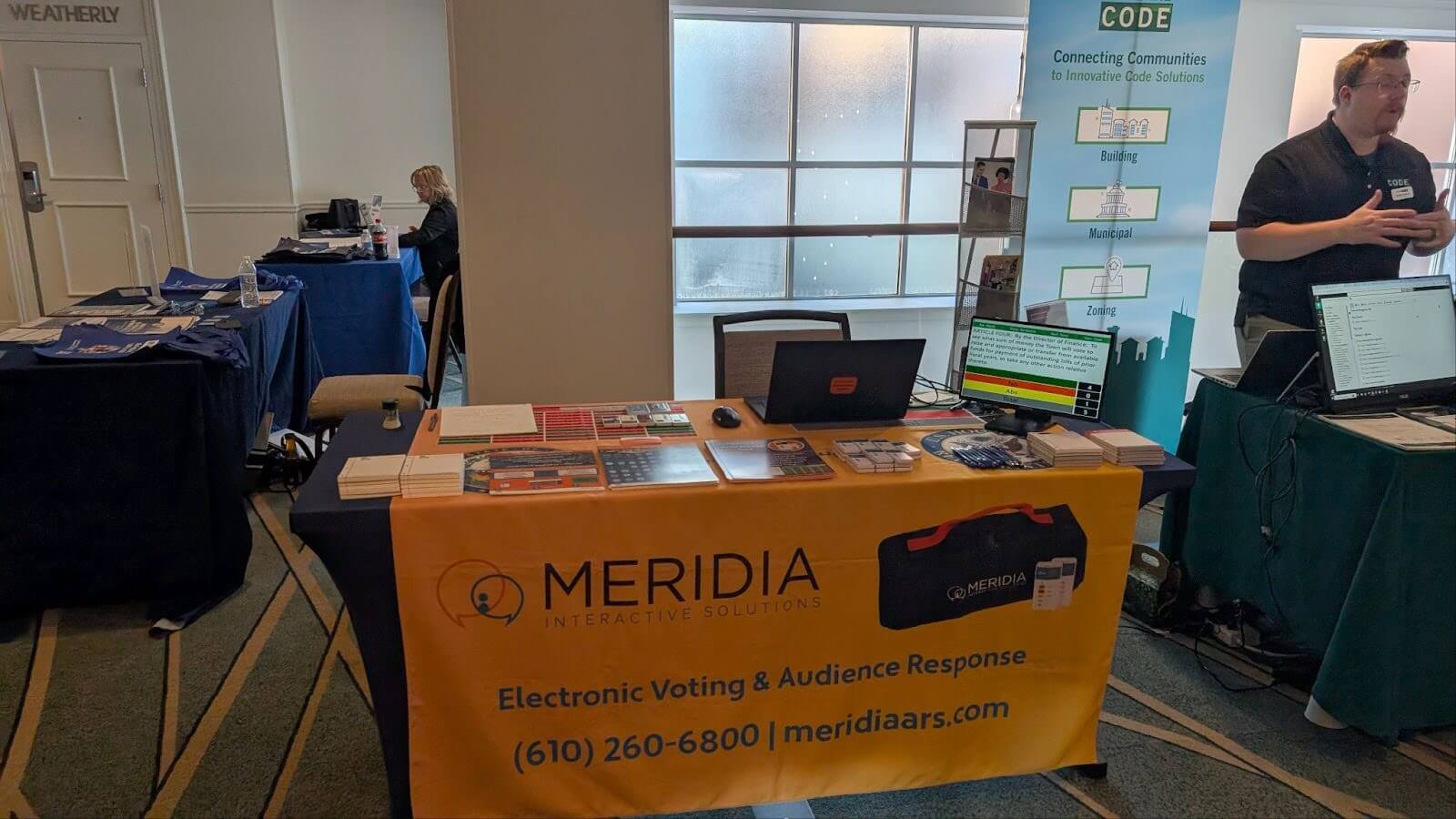 Meridia NEACTC Booth Meridia NEACTC Booth